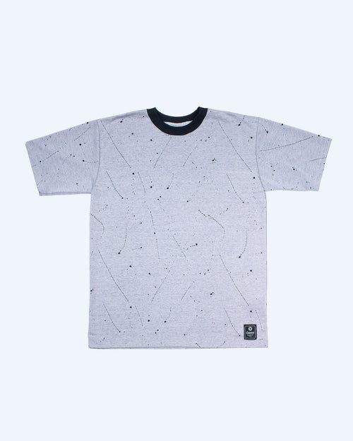 Camiseta Oversize 1330 gris - producto fondo blanco