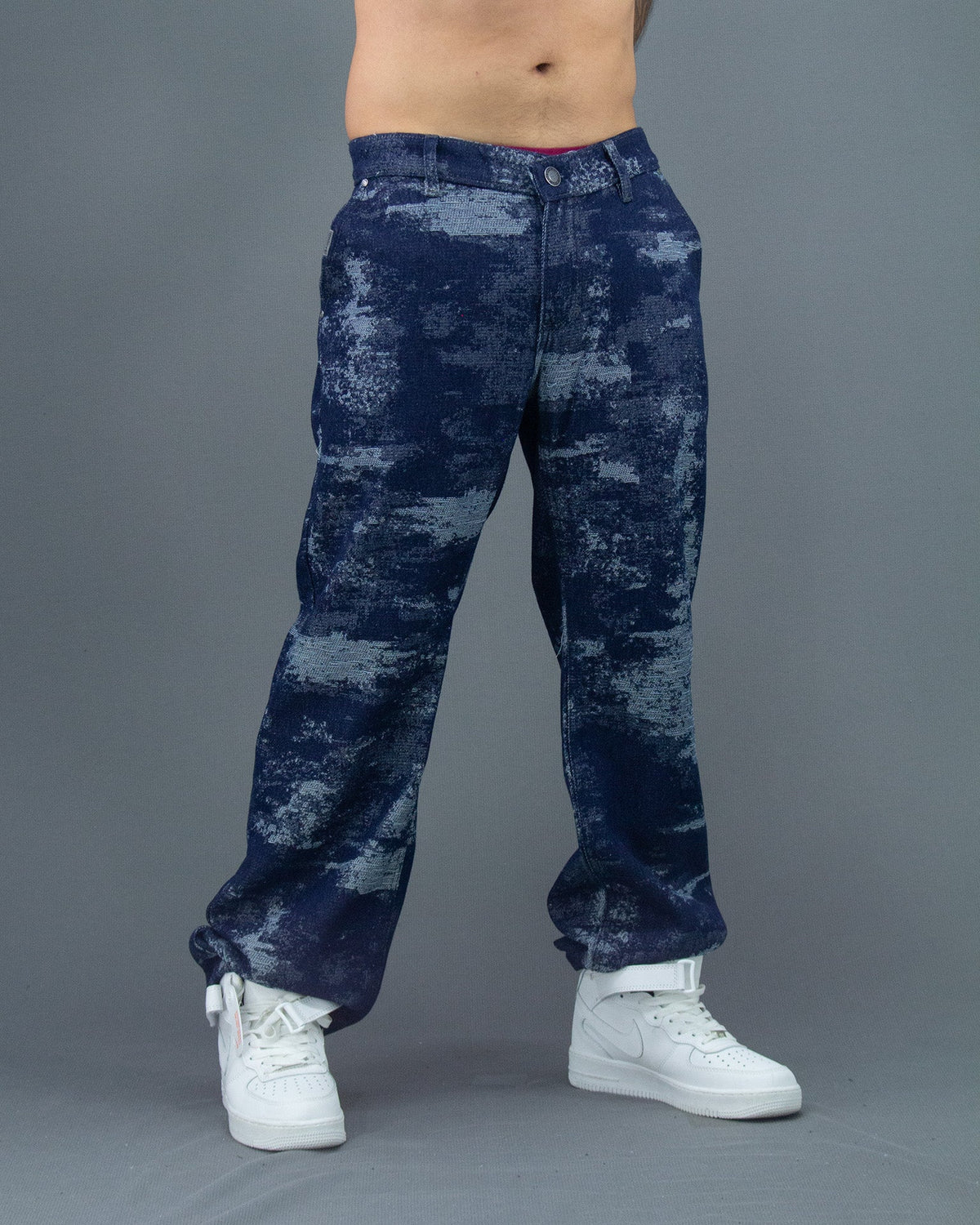 Jean Baggy JAC J100 Azul - modelo/detalle