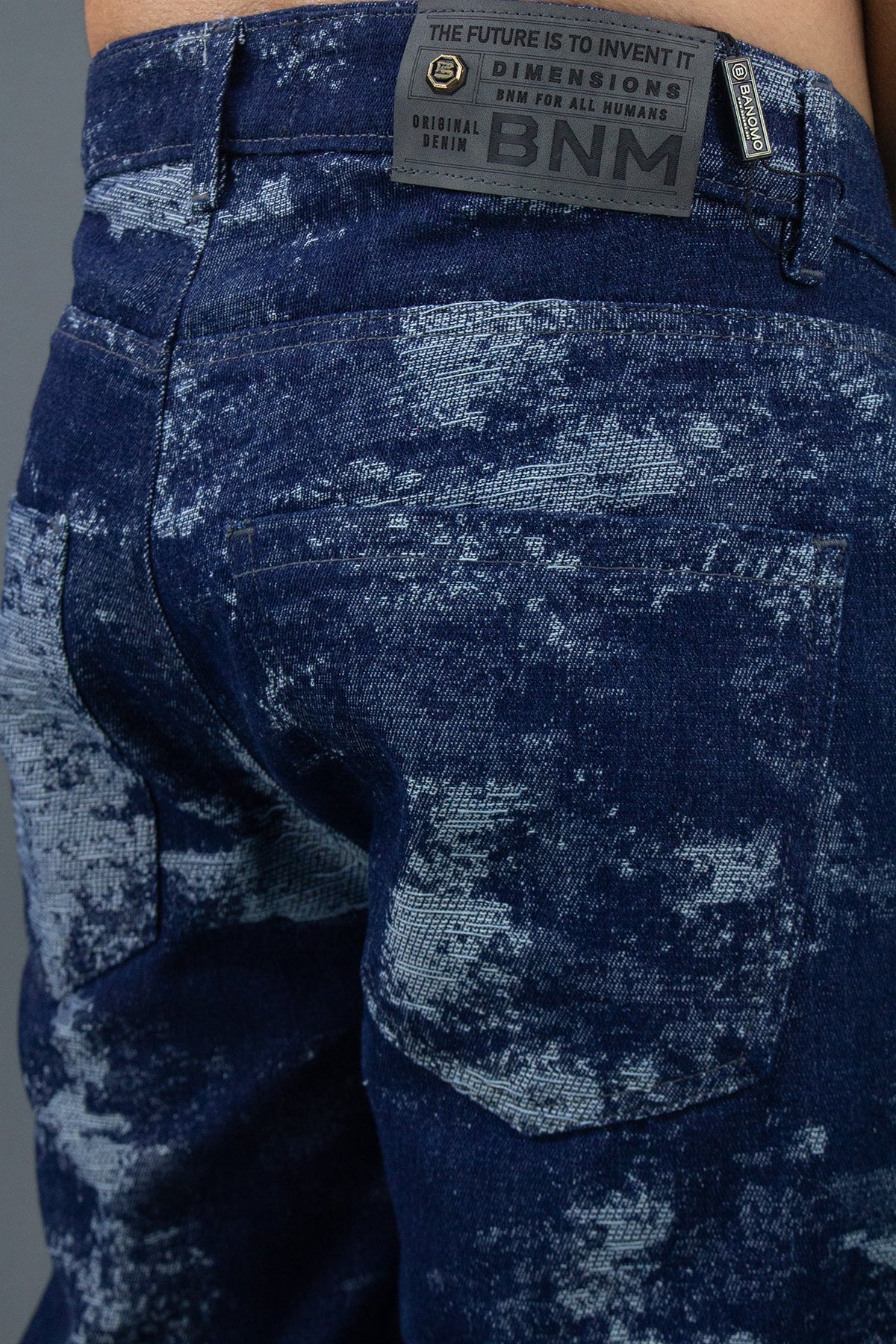 Jean Baggy JAC J100 Azul - modelo/detalle