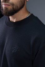 Camiseta Oversize Tex Olivetto - modelo/detalle