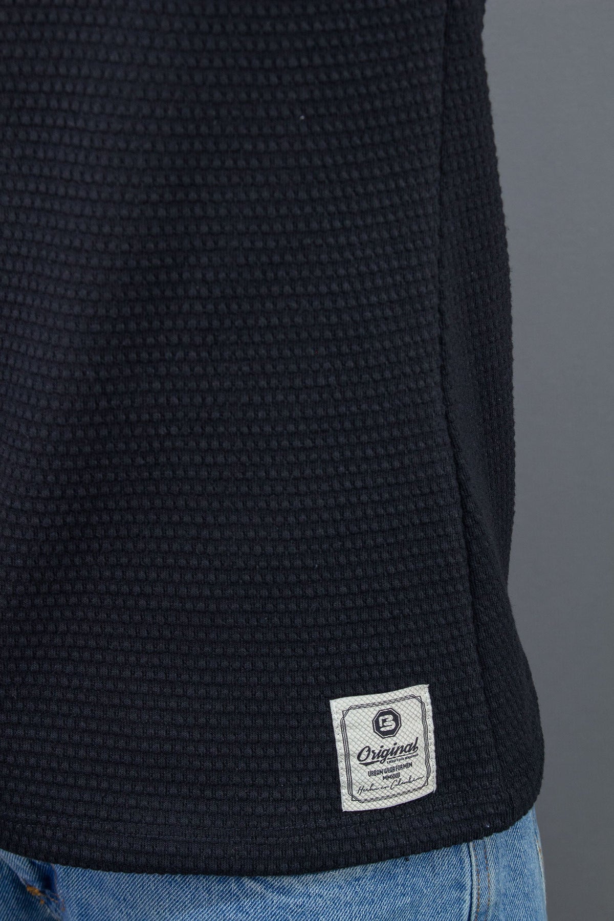 Camiseta Oversize Tex Olivetto - modelo/detalle