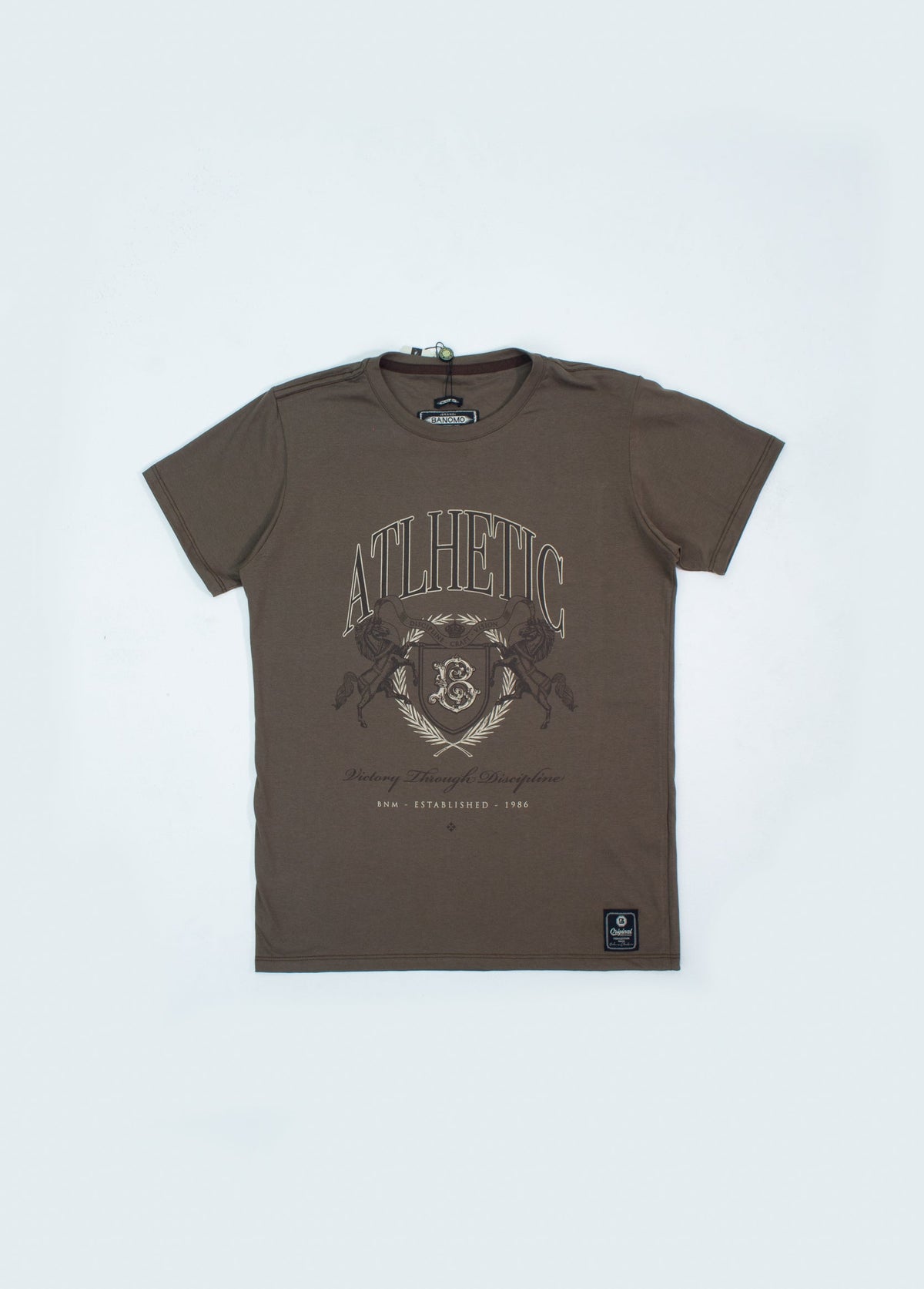 Camiseta Slim C1 Athletic - modelo/detalle