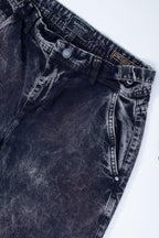 Jeans Baggy Correas Negro - modelo
