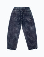 Jeans Baggy Correas Negro - modelo