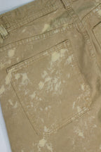 Jeans Baggy Correas Beige - modelo