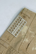Jeans Baggy Correas Beige - modelo