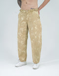 Jeans Baggy Correas Beige - frontal