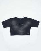 color:negro | Camiseta Dama Boxy A.W. espalda