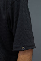 color:negro | Camiseta Oversize JS 130 detalle